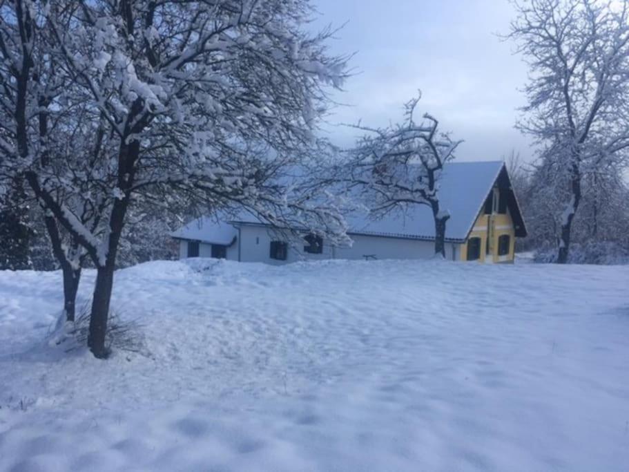 Stilvolles Landhaus Im Dreilaendereck Felsőszölnök Exterior foto